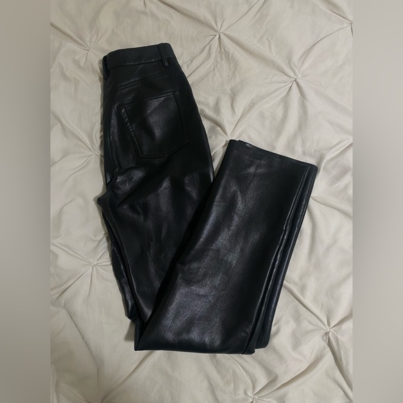 Aritzia Wilfred Melina Pants - Faux Leather - Picture 5 of 5
